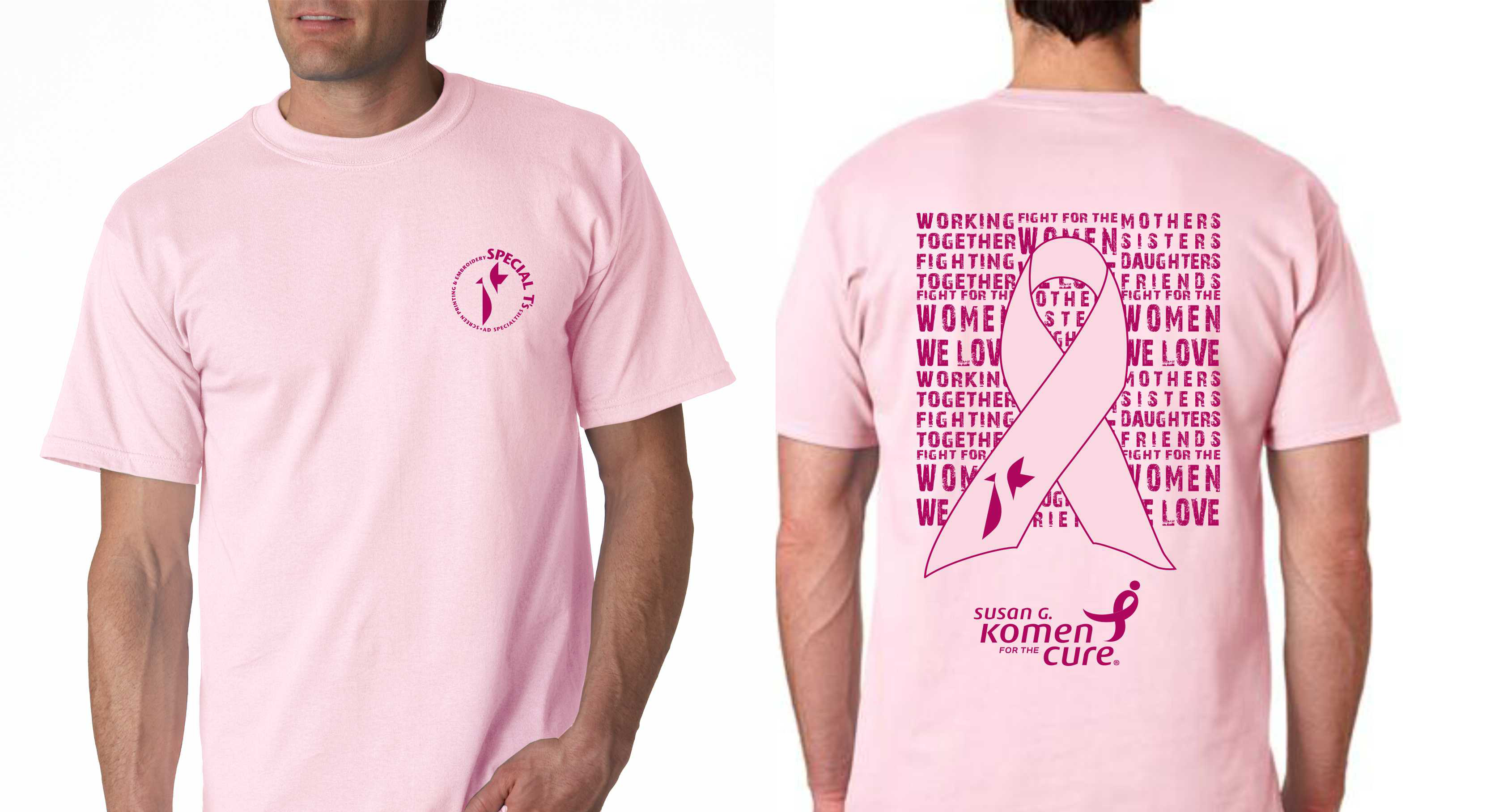 AMBRO Manufacturing October Breast Cancer Awareness Month T-Shirt