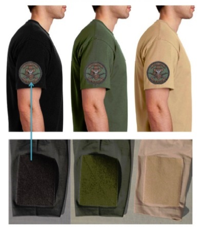 tactical shirts shirt velcro patches sleeves embroidery custom ambromanufacturing