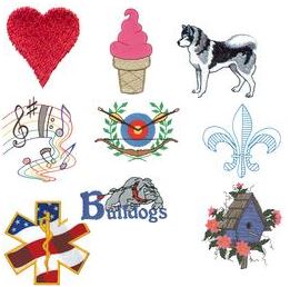 Stock Embroidery Images