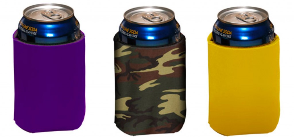Beer Koozy colors.