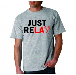 Lacrosse T Shirt Just Relax