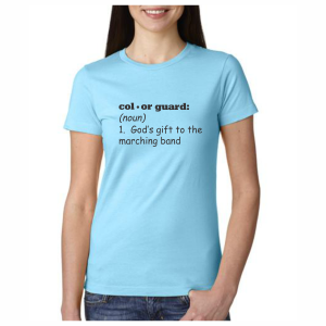 Color Guard T-Shirt Definition