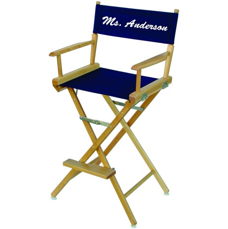 Personalized Directors Chair for Teacher