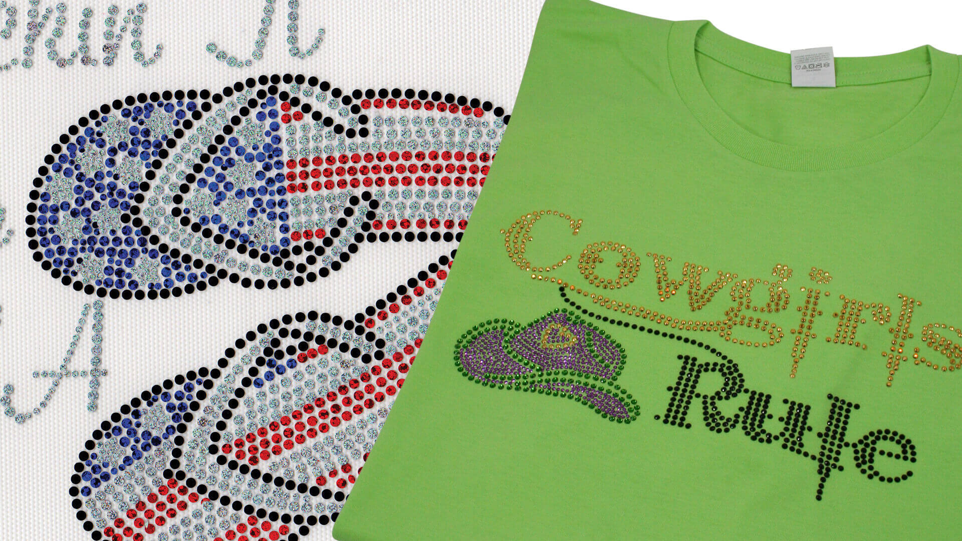 Customizing Tees with Spangles