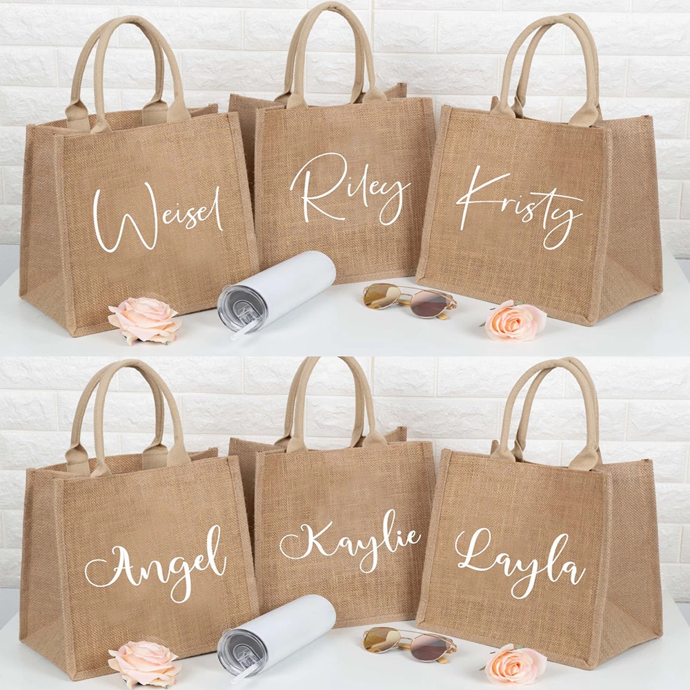 Personalized Tote Bags for Bridesmaid Gift – Everything Decorated