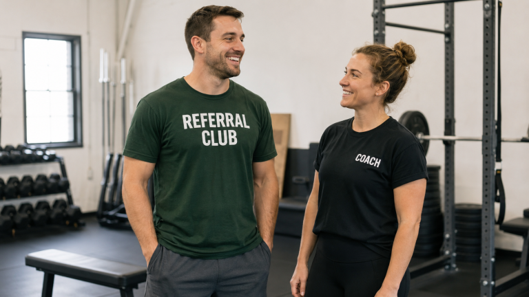 Gym Referral Club Member Recognition T-Shirt