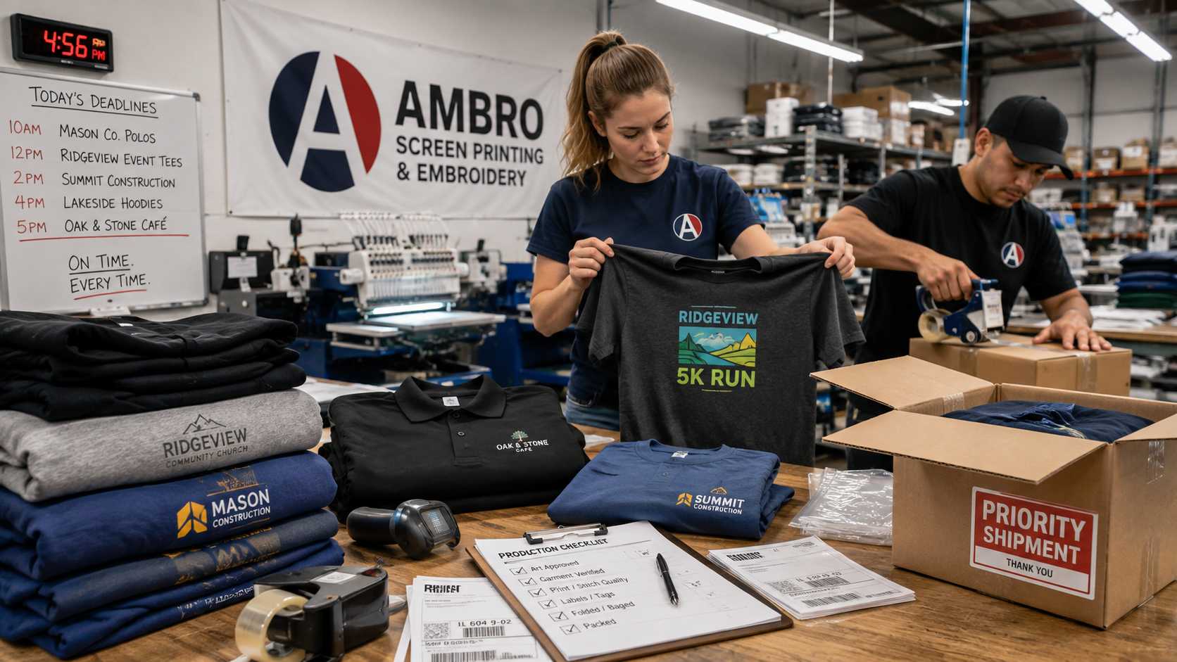 Custom Shirts Fast
