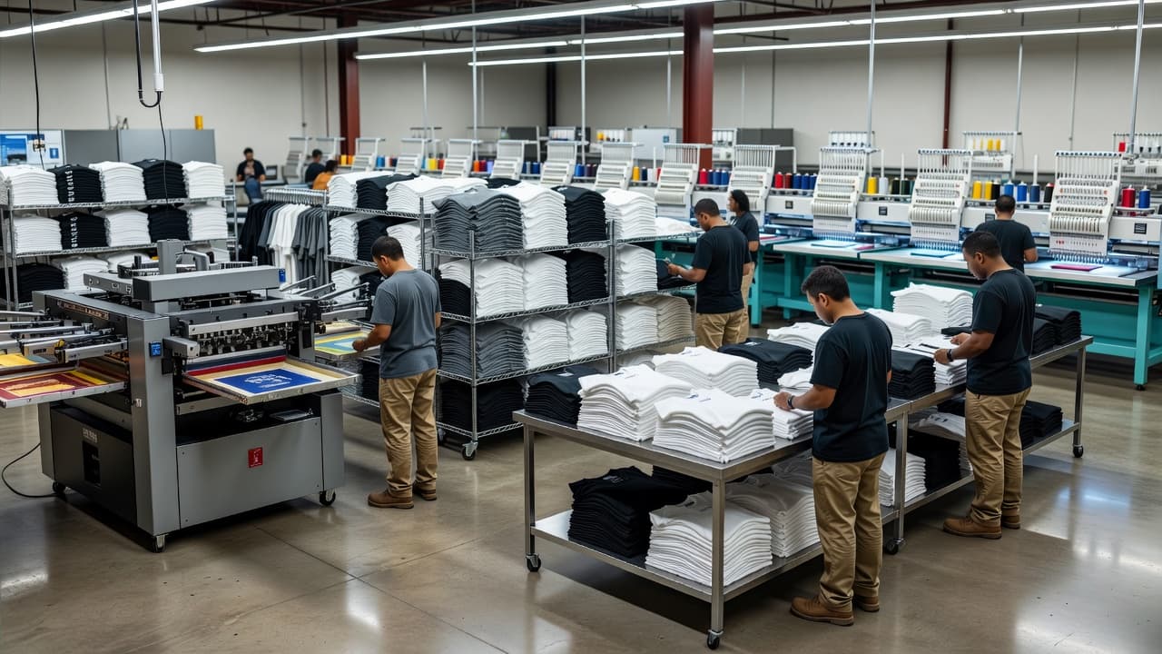 Custom T-Shirt Printing Fast